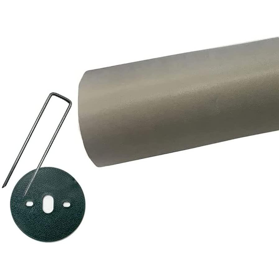 人気の贈り物が Nitto Sekko 厚0 4mm 耐用年数 半永久 砂利下 防草シート 園芸用シート グレー 1m 10m Gaw0mmピン Gawワッシャー各50個 Aynaelda Com