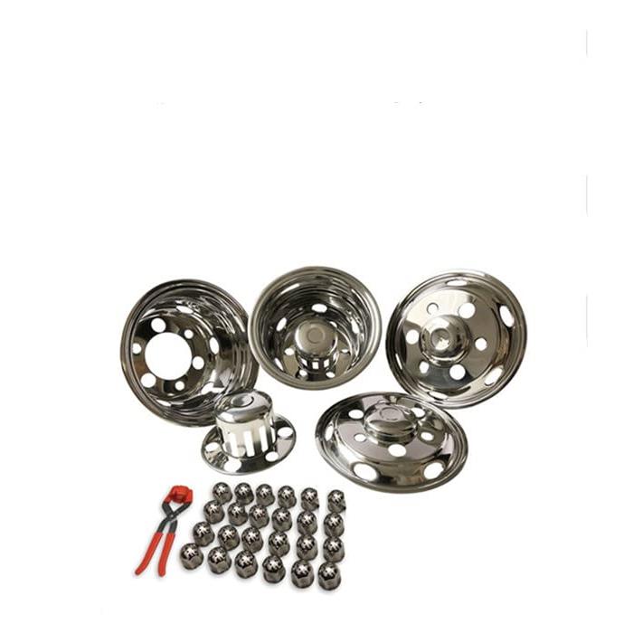 新品登場 ruru汎用 ホイール ライナー ステンレス 日野 ふそう いすゞ