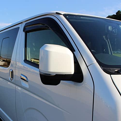 最新のデザイン ruruハイエース 200系 6型タイプ ドアミラー 電動格納
