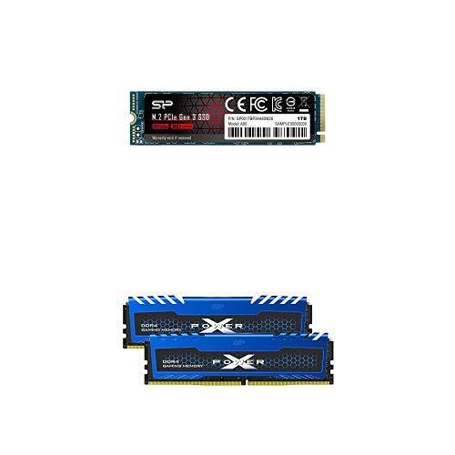 シリコンパワー SSD 1TB 3D NAND M.2 2280 PCIe3.0×4 NVMe1.3 P34A80