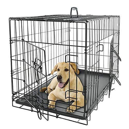 限定商品 ペットケージ 折りたたみ式 犬ケージ ダブルドア 91*61*67cm