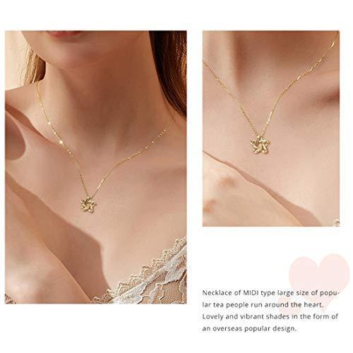 トップ 5ruruFANCIME K18イエローゴールド 星 スター ペンダント