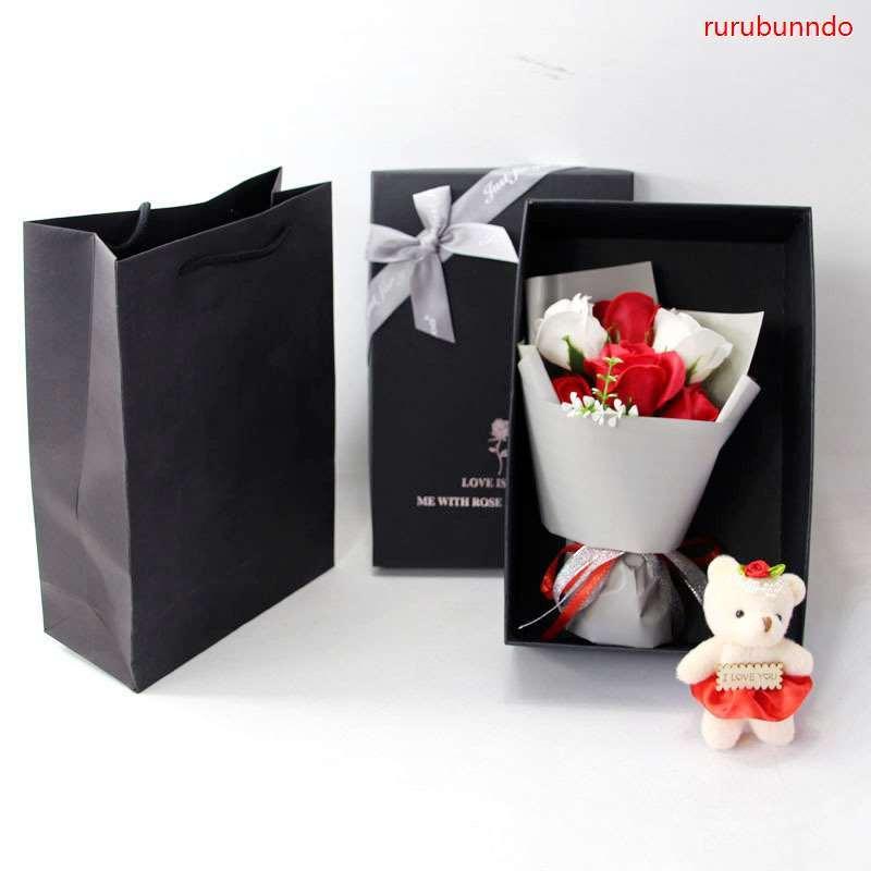 6輪 花束ソープフラワー母の日 21 卒業 入学 卒園 義理 お返しbox石鹸クリスマス バレンタインデーギフト贈り物お誕生日プレゼント cpe ルルランド 通販 Yahoo ショッピング