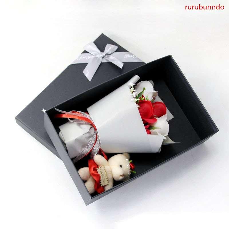 6輪 花束ソープフラワー母の日 21 卒業 入学 卒園 義理 お返しbox石鹸クリスマス バレンタインデーギフト贈り物お誕生日プレゼント cpe ルルランド 通販 Yahoo ショッピング