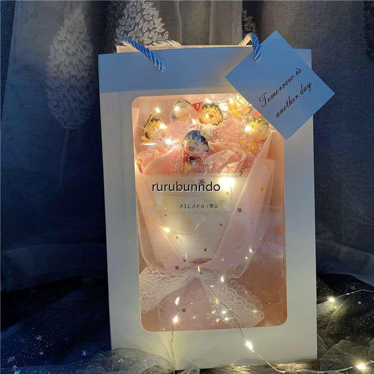 送料無料 花束アレンジ Hellokittyドラえもんマスコット付き花束 プレゼントギフトクリスマスフラワーアレンジメント記念贈答用贈り物ギフト ifh ルルランド 通販 Yahoo ショッピング