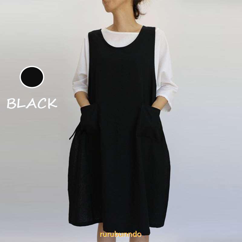 新入荷レディースゆったりエプロン おしゃれ 保育士 子供 大きいサイズ ドレス 作り方派手40代 50代 リネンゆったり綿麻ミモレワンピース おしゃれ 北欧 znp ルルランド 通販 Yahoo ショッピング
