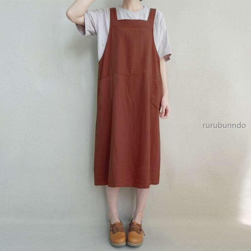 レディースエプロン吊りスカートボトムスコーデュロイ保育士子供大きいサイズ ドレス作り方ゆったり着痩せるリネンゆったり綿麻ミモレワンピースおしゃれ北欧 uab ルルランド 通販 Yahoo ショッピング