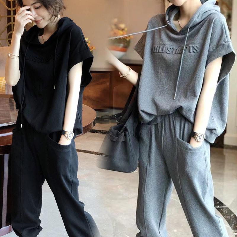 夏 21レディースルームウェア ゆったり 部屋着 ワイドパンツ Tシャツ パンツ カジュアル着痩せお出かけ上下セット ゆったり スポーツ スポーツ lzz ルルランド 通販 Yahoo ショッピング