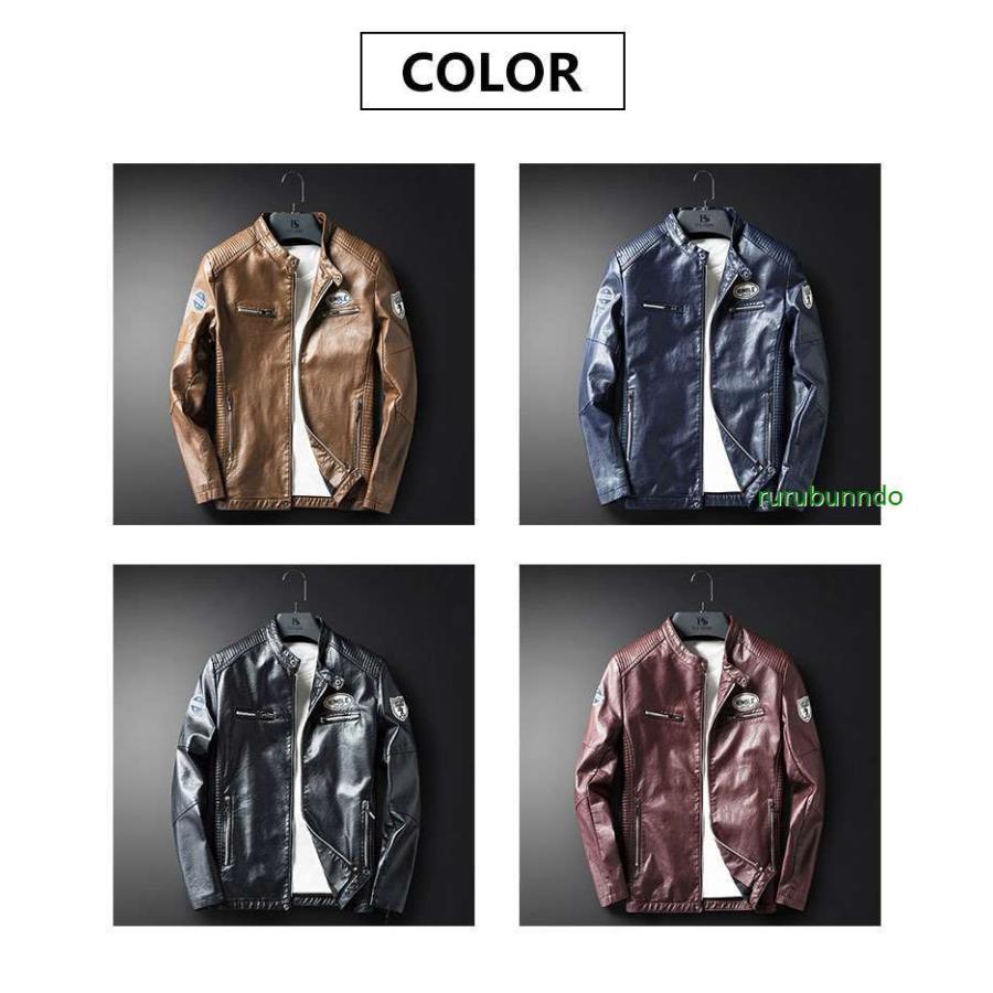 日本未発売 ジャケット かっこいい クール ワイルド ファッションサイバーパンク メンズ ライダースジャケット レザージャケット シングル ライダース 痩せ目立つ レジャー カジュアル Pu ポリエステルバイク 自転車 モーターバイク Www Threeriversofs Com