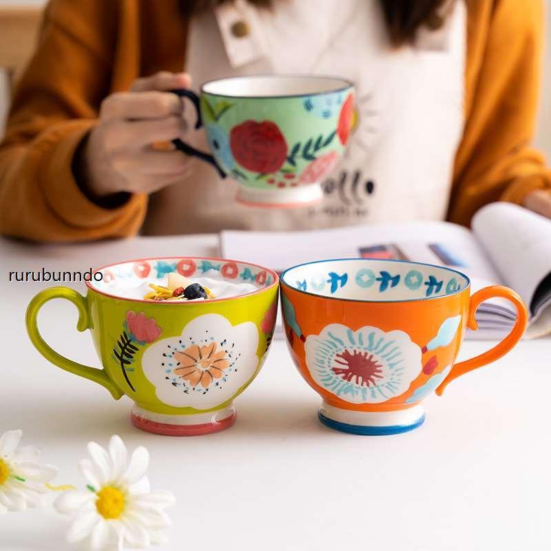 メーカー直送 2個セット ティタニア マグカップ 手描き マグ コーヒー ティー 花柄 結婚内祝敬老の日 父の日 母の日 お歳暮 お中元 新生活応援 内祝 Neotextreview Com