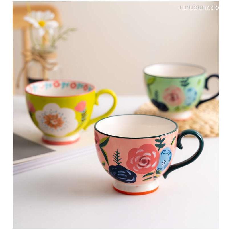 メーカー直送 2個セット ティタニア マグカップ 手描き マグ コーヒー ティー 花柄 結婚内祝敬老の日 父の日 母の日 お歳暮 お中元 新生活応援 内祝 Neotextreview Com