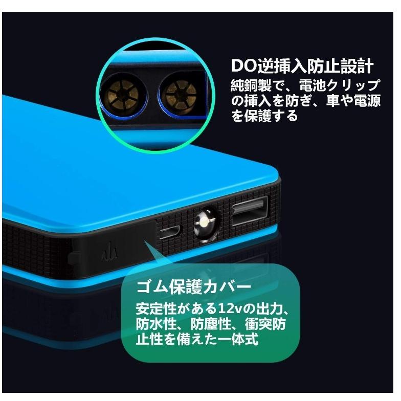 ジャンプスターター 000mah大容量 12v 車用エンジンスターター ポータブル充電器最大424a Led緊急ライト搭載 スマホ急速充電器 モバイルバッテリー Ab ルルランド 通販 Yahoo ショッピング