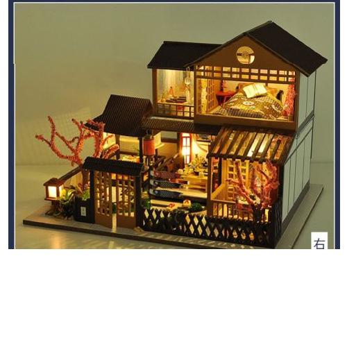 Diy木製ドールハウス林栖谷居ミニチュアコレクションledライト手作りキットセット ミニ家具工芸品キット ミニチュアコレクション Cd3627 ルルランド 通販 Yahoo ショッピング