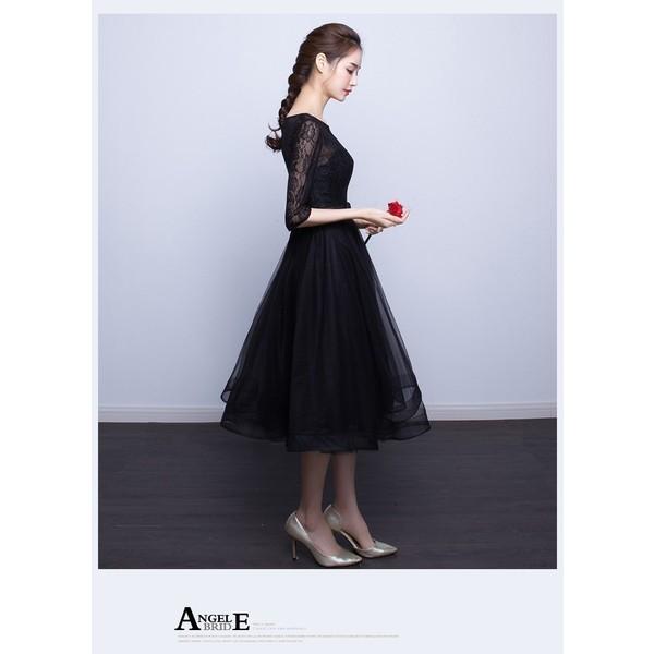 正規 二次会 結婚式 花柄 ワンピース ドレス パーティドレス サイズ L Lifeinlacruz Com