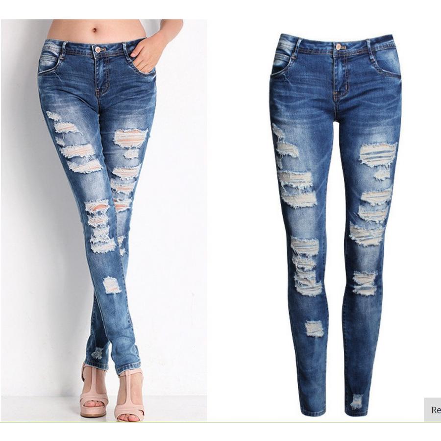 スキニーデニム クラッシュ ダメージデニム パンツ レディース ハイウエスト スリム ジーンズ ダメージ 美脚 ストレッチ ボトムス 着痩せ 伸縮性 New ルルランド 通販 Yahoo ショッピング
