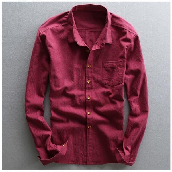 送料無料 リネンシャツ メンズ 白シャツ 綿麻シャツ 長袖シャツ 麻 コットン カジュアルシャツ 無地 シワ加工 春夏 夏物 夏着 父の日 ギフト New ルルランド 通販 Yahoo ショッピング