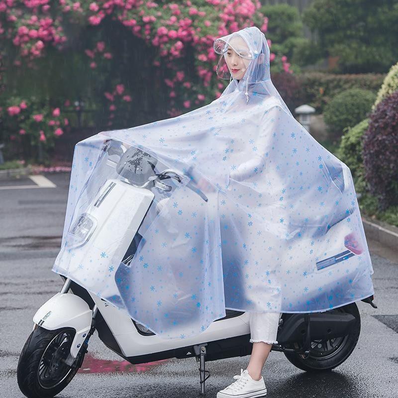 レインコート レディース メンズ 自転車 レインウェア ロング丈 濡れ防止 男女兼用 梅雨対策 雨具 雨合羽 リュック対応 レインウエア 通学 通勤｜rururu-store｜03