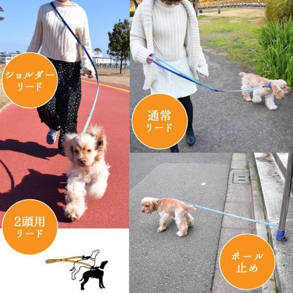 手ぶらでお散歩♪ ハンズフリーマルチリード（ショルダーリード） 普通