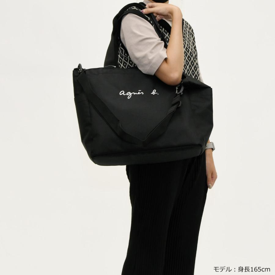 アニエスベー agnes b. マザーズバッグ トートバッグ リバーシブル 