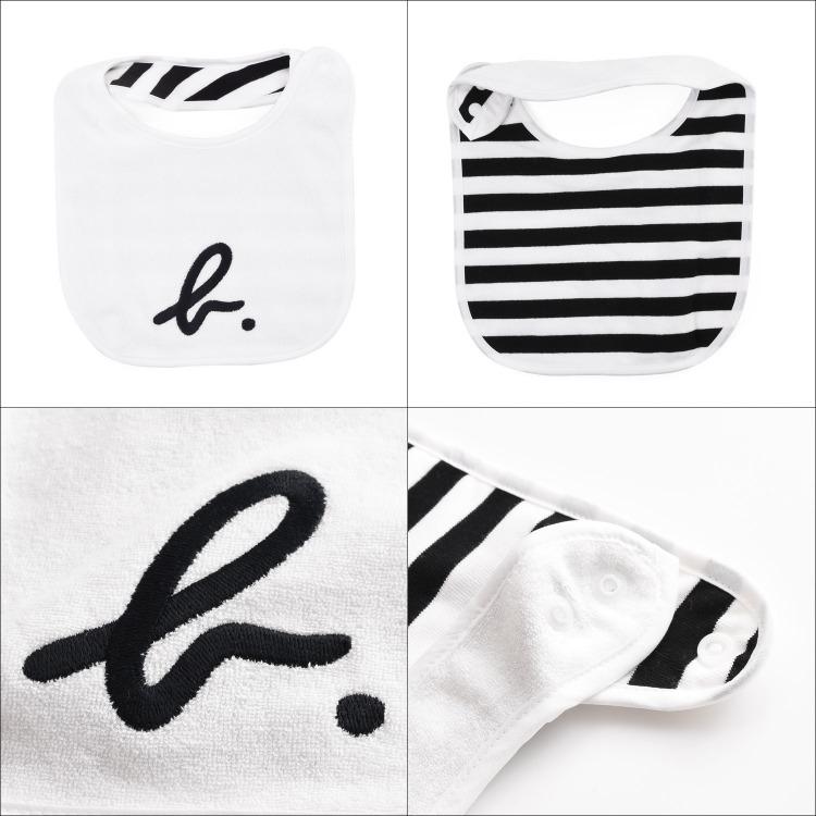 アニエスベー アンファン Agnes B スタイ よだれかけ 男の子 女の子 ブランド リバーシブル 出産祝い コットン ベビー用品 ベビーギフト Ke65 L Bavoir ラッシュモール 通販 Paypayモール