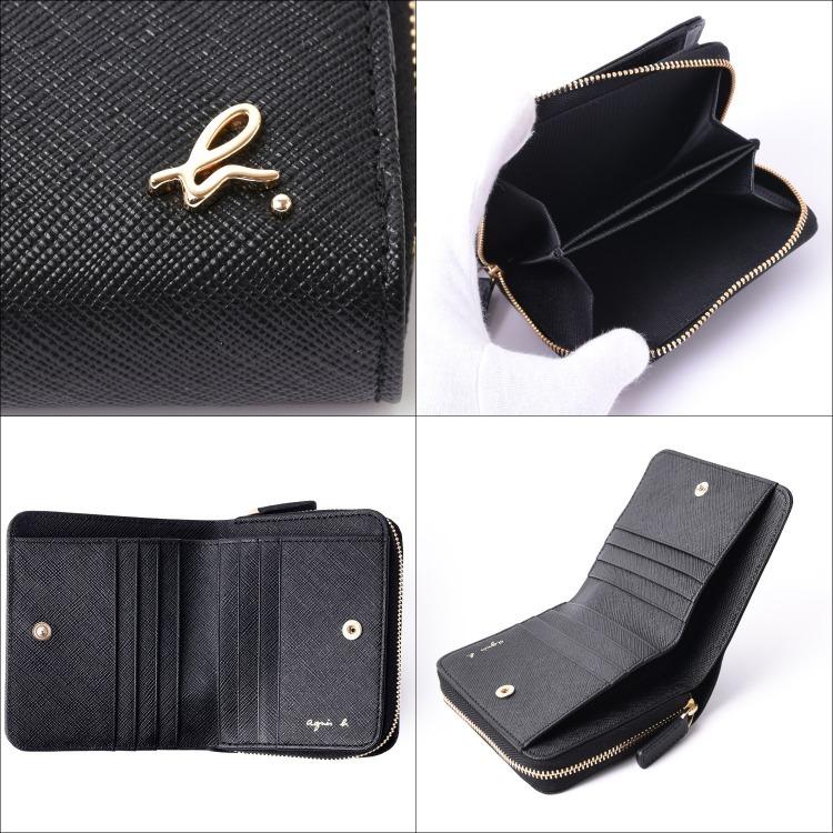 agnes b. アニエスベー b 財布 二つ折り ジップ レディース ミニ agnes b. アニエスベー b 財布 二つ折り ジップ レディース ミニ