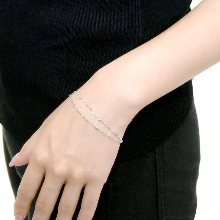 Canal4℃ canal 4℃ ヨンドシー ブレスレット 2連 アクセサリー Canal4℃ canal 4℃ ヨンドシー ブレスレット 2連 アクセサリー