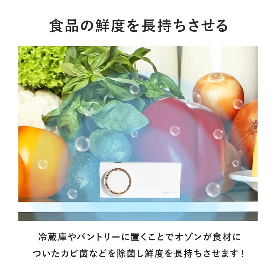 ミニ空気清浄機 オゾン発生器 脱臭 脱臭機 除菌 充電式 オゾン脱臭機 小型 静音 消臭 冷蔵庫 靴箱 トイレ |  | 04