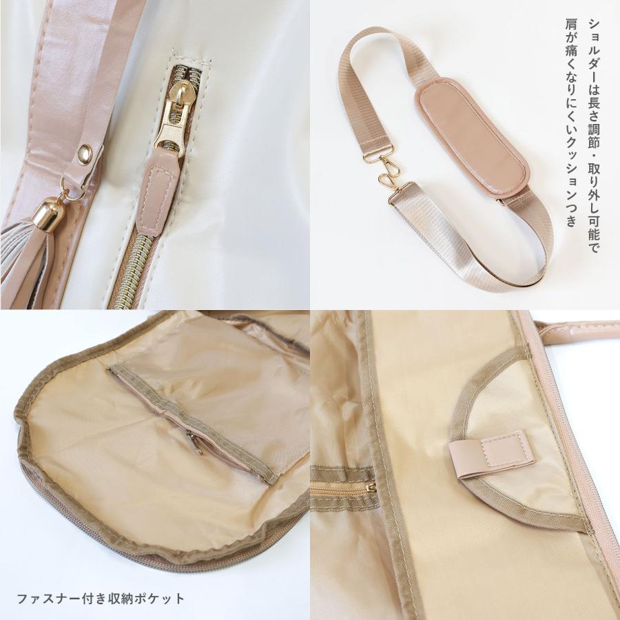 ガーメントバッグ レディース ボストンバッグ スーツカバー 大容量 冠