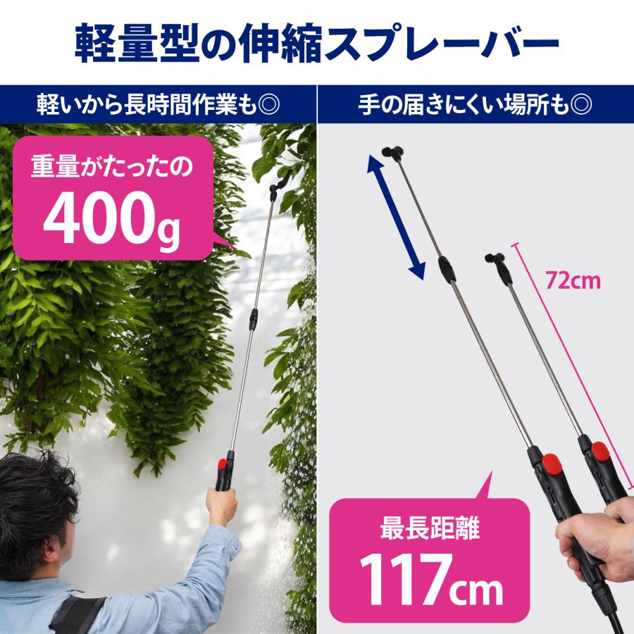MRG JAPAN 噴霧器 電動 15L 充電式 マキタ互換 バッテリー 業務用