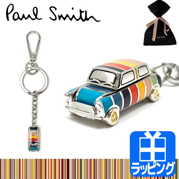 ポールスミス Paul Smith キーリング メンズ レディース MINI ミニクーパー AUXC KEYR ARTC 96 ラッピング キーホルダー M1A KEYR ASCAR