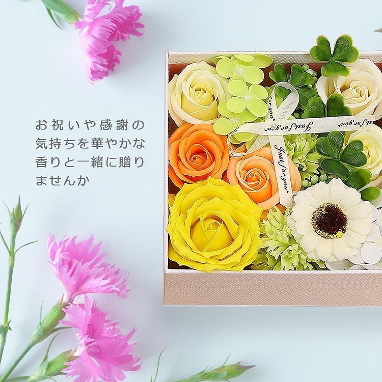 ソープフラワー 母の日 ボックス 花束 アレンジメント ギフト フレグランスフラワー 枯れない花 プレゼント 石鹸フラワー ブーケ 妻 彼女 バラ カーネーション ラッシュモール 通販 Paypayモール