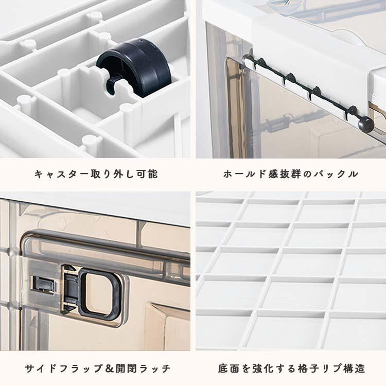 Rocotto（ロコット） 収納ボックス フタ付き 収納ケース 衣装ケース