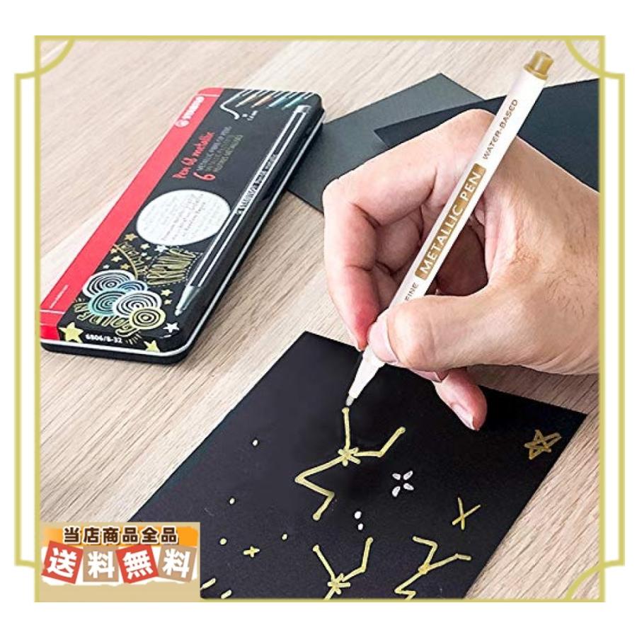 Lineon メタリック マーカーペン 24色 カラーペン ステンシル6枚付 水性 速乾 フォト アルバム 手作り カード 年賀 Jpx 安心 丁寧 真心堂 通販 Yahoo ショッピング