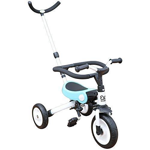 正規販売代理店 Benebene 折りたたみ三輪車 大人用ハンドル付 Sl ブルー 公式ストア Inspired2become Org