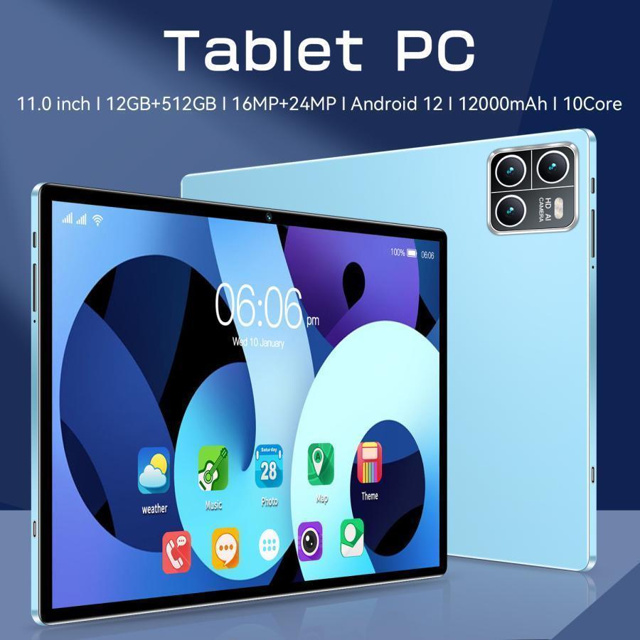 2023年最新 X13 PRO タブレット 本体 11インチ Android 12 Wi-Fiモデル