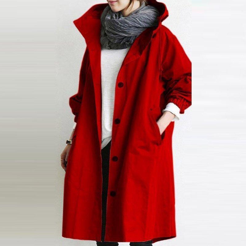 メーカー直売】-トレンチコート レディース ロング 秋 コート アウター