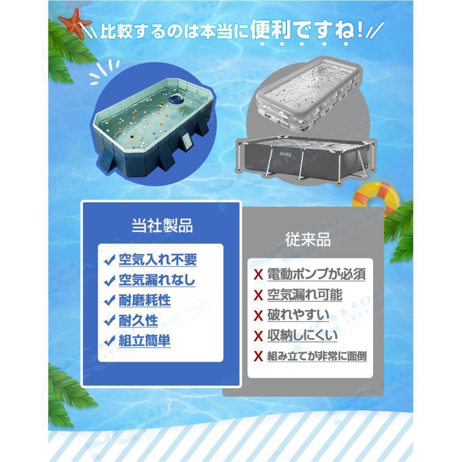 発送 プール 2.6M 折りたたみ プール 空気入れ不要 家庭用 プール 大型 ビニールプール 水遊び プール フレームプール 子ども プール 折り畳み 組立簡単 プール 発送 6M 折りたたみ 空気入れ不要 家庭用 大型 ビニールプール 水遊び フレームプール 子ども 折り畳み 組立簡単