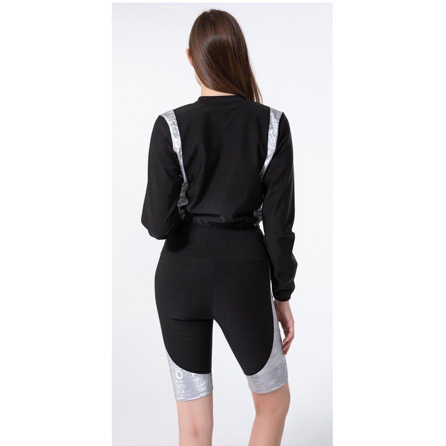 ジャージセット 2点セット ハーフレギンス 保温 プルオーバー 爆汗トレーニング 代謝アップ トレーニング ダイエット 発汗促進 カロリー消費 冬の汗活 | ホームアイホーム | 12