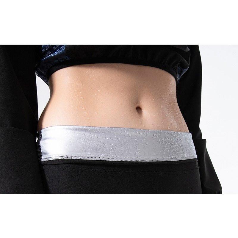 ジャージセット 2点セット ハーフレギンス 保温 プルオーバー 爆汗トレーニング 代謝アップ トレーニング ダイエット 発汗促進 カロリー消費 冬の汗活 | ホームアイホーム | 08