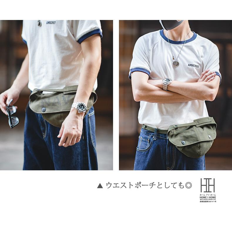 N1 デッキバッグ Deck Bag ショルダーバッグ メンズ ミリタリーバッグ 帽子 キャップ おしゃれ かっこいい 3way ボディバッグ プリント ウェストポーチ | ホームアイホーム | 15