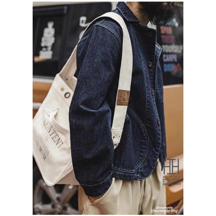 メッセンジャーバッグ 帆布 ビッグショルダーバッグ メンズ プリント 大容量 キャンバストート キャンバス トートバッグ 斜めがけバッグ 大きめ A4 おしゃれ | ホームアイホーム | 11