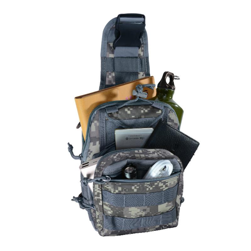 ボディバッグ カモフラージュ 迷彩柄 モール式 2WAY メンズバッグ 手持ち 鞄 ミリタリーバッグ 撥水加工 900D高密度ナイロン生地 大容量機能バッグ | ホームアイホーム | 17