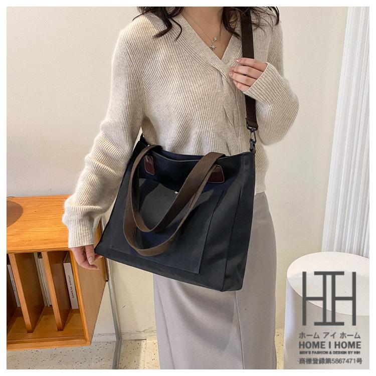 トートバッグ レディース 2WAY 取り外せるストラップ ショルダーバッグ ファスナー留め 大容量 肩掛け 斜め掛け 鞄 PUレザー 通勤 通学 A4 バッグ メンズ | ホームアイホーム | 11