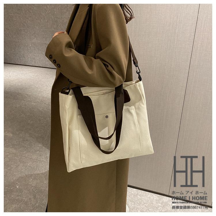 トートバッグ レディース 2WAY 取り外せるストラップ ショルダーバッグ ファスナー留め 大容量 肩掛け 斜め掛け 鞄 PUレザー 通勤 通学 A4 バッグ メンズ | ホームアイホーム | 13