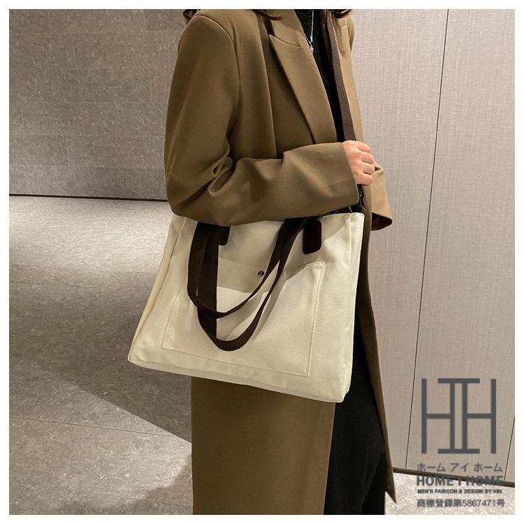 トートバッグ レディース 2WAY 取り外せるストラップ ショルダーバッグ ファスナー留め 大容量 肩掛け 斜め掛け 鞄 PUレザー 通勤 通学 A4 バッグ メンズ | ホームアイホーム | 14