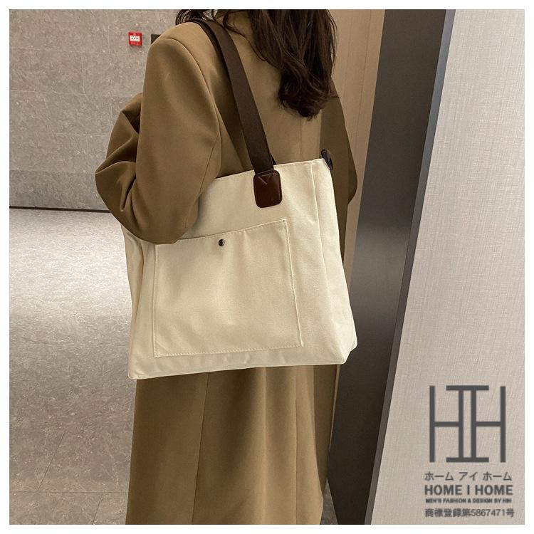 トートバッグ レディース 2WAY 取り外せるストラップ ショルダーバッグ ファスナー留め 大容量 肩掛け 斜め掛け 鞄 PUレザー 通勤 通学 A4 バッグ メンズ | ホームアイホーム | 16