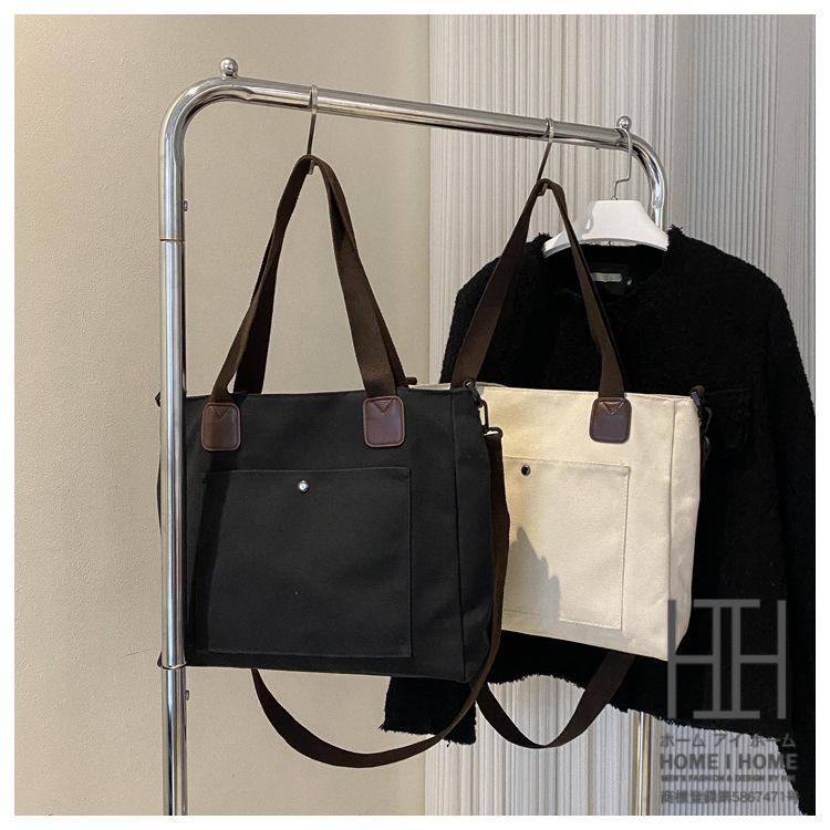 トートバッグ レディース 2WAY 取り外せるストラップ ショルダーバッグ ファスナー留め 大容量 肩掛け 斜め掛け 鞄 PUレザー 通勤 通学 A4 バッグ メンズ | ホームアイホーム | 18