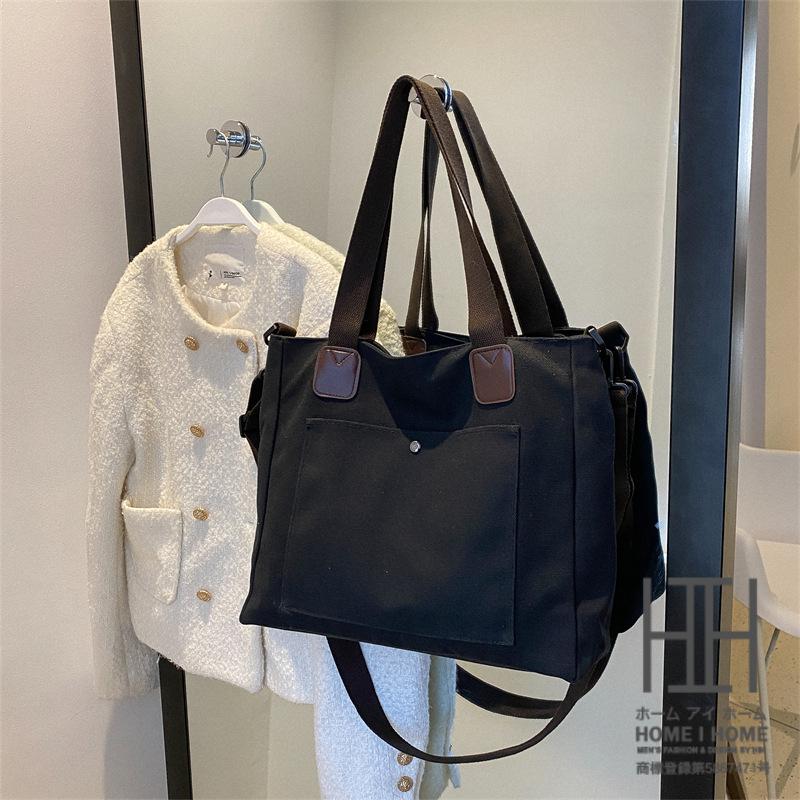 トートバッグ レディース 2WAY 取り外せるストラップ ショルダーバッグ ファスナー留め 大容量 肩掛け 斜め掛け 鞄 PUレザー 通勤 通学 A4 バッグ メンズ | ホームアイホーム | 04