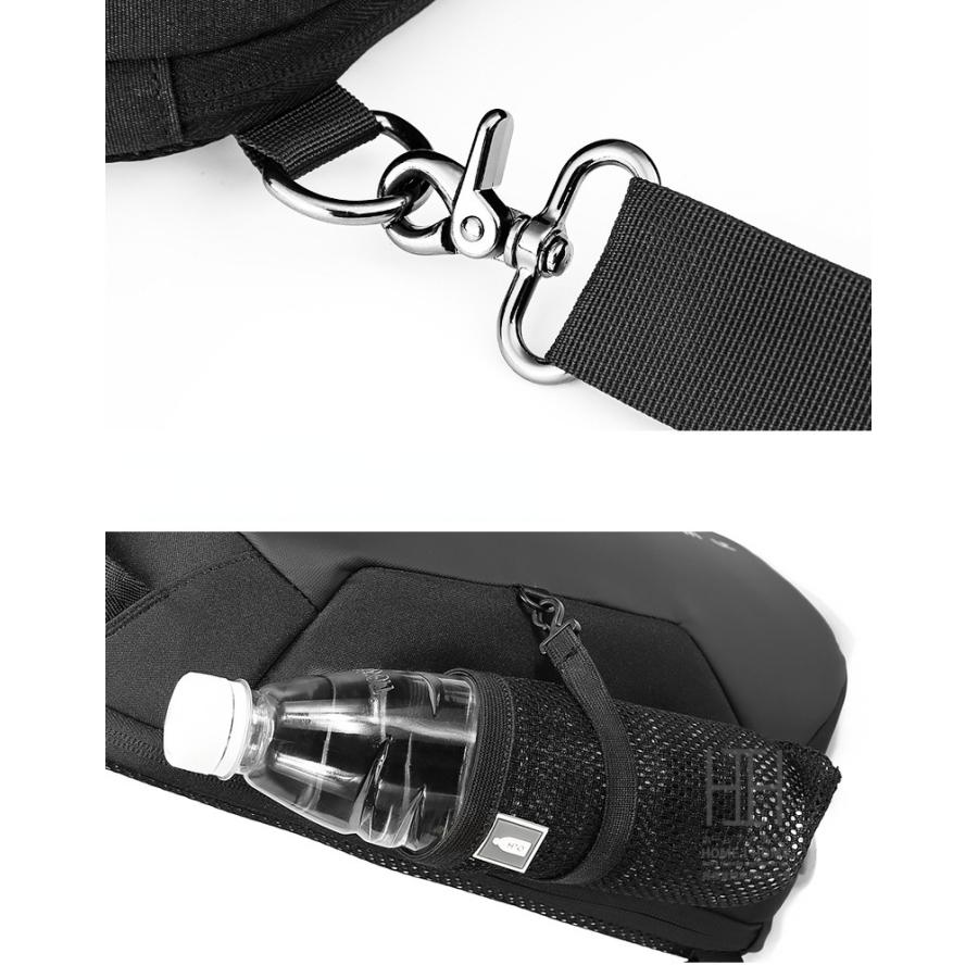 バディバッグ  メンズバディバッグ ショルダーバッグ 撥水 斜め掛け ワンショルダー ポーチ 無地 ミニ 2サイズ展開 旅行 通学 男性 | ホームアイホーム | 15