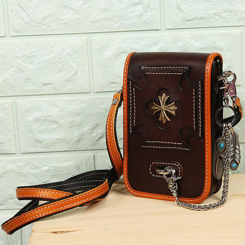 ショルダーバッグ メンズ ミニポーチ ウエストポート 本革 斜めがけ お出かけ レディース おしゃれ 大人 ウエスト ポーチ ボディ バッグ | ホームアイホーム | 05